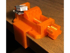 mini vice desk clamp mano strumenti 3d print model - Mito3D