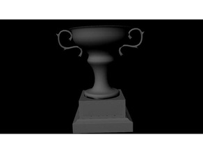 trophy cup 3d printing 3d print model - Mito3D