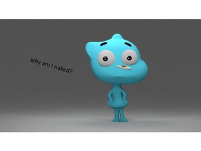 gumball other cute 3d print model - Mito3D