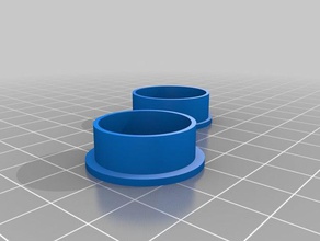 meine angepasste fidget spinner ring 2 Ringe 3d print model - Mito3D