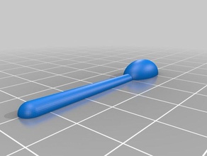 my customized spoon kitchen dining 3d print model - Mito3D
