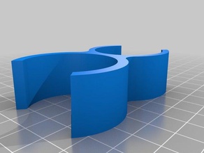 dyson anexo estojo remixada organização braçadeira 3d print model - Mito3D
