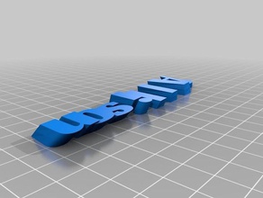 il mio personalizzato amabz fullyiamburnys portachiavi generatore 3d print model - Mito3D