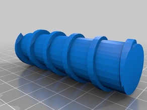 extrusión de tornillo del extrusor 3d la impresora extrusoras compresión plástico precioso cera 3d print model - Mito3D