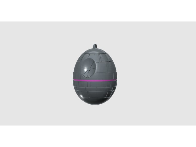 a morte do ovo modelos natal decoração de edm estrela da páscoa easteregg espaço nave espacial starwars star wars 3D print model - Mito3D