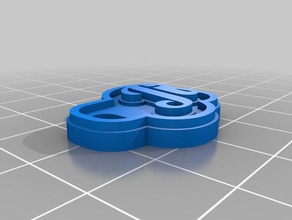 ji llaveros personalizado 3d print model - Mito3D