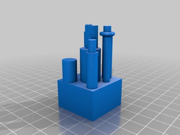 printer quality test 3d printing 3D print model - Mito3D
