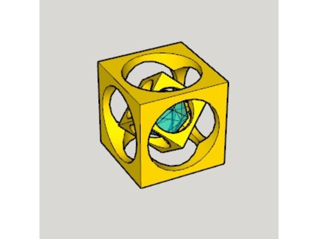 mini magical square 3d printing 3D print model - Mito3D