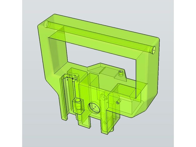 cetus Tragegriff 3d Drucker - Zubehör cetus3d 3D print model - Mito3D