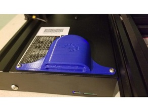 ender 3 de la tapa del ventilador logotipo 3d impresora accesorios 3d print model - Mito3D