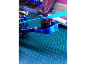 protecciones motores loky x5 strom rc vehículos drone de carreras 3d print model - Mito3D