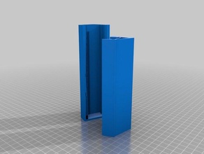 affichage de la matrice cas les gadgets 8dot homematic led 3d print model - Mito3D