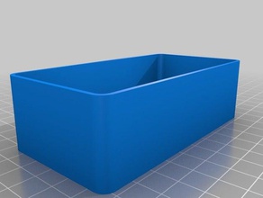 boite pour komprimiert haut Container angepasst 3d print model - Mito3D