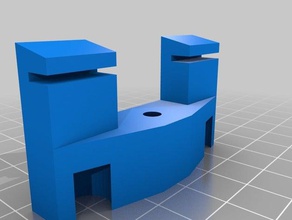 platinenhalter f&uumlr rnd-geh&aumluse eletrônica 3d print model - Mito3D