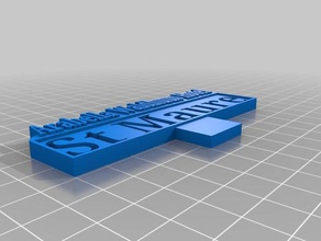 schild st maure 3d printing 3d print model - Mito3D