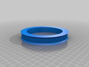 t5 80t hollow drive pulley 3d printer parts customized 3d print model - Mito3D
