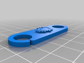 hartcode clip Schlüsselanhänger 2018 - Abzeichen Reißverschluss 3d print model - Mito3D