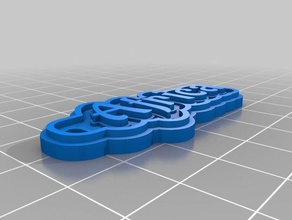 llavero africa keychains customized 3d print model - Mito3D