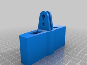 pi zero mount remixed goprosmartphone tripod 3d printer accessories 3d print model - Mito3D