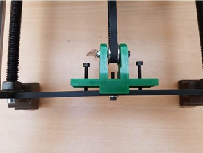 modificação do eixo de comprimento cama tensor 3d a impressora partes 3d print model - Mito3D