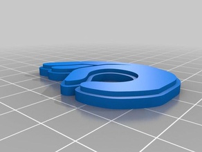 ok hand emoji keychains 3d print model - Mito3D