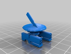 gun drone Fahrzeuge 3d print model - Mito3D
