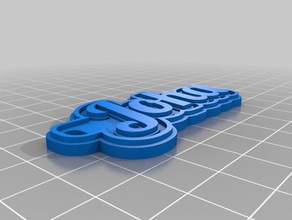 joha keychains customized 3d print model - Mito3D