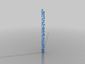 mon personnalisés temp étalonnage de la tour 3d l'impression tests 3d print model - Mito3D