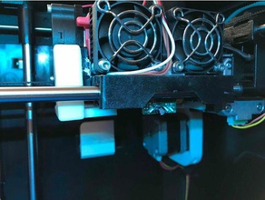 ir probe bracket flashforge creator pro 3d printer parts 3d print model - Mito3D