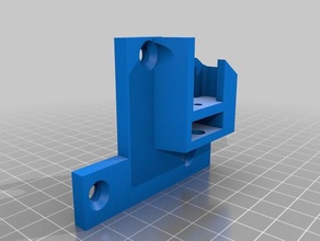 adjustable cr-10 z-stop integrated t-brace remix 3d printer parts 3d print model - Mito3D