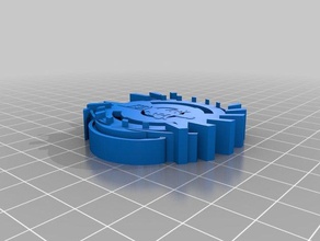 beyblade burst cavaliere oscuro v2 3d stampa 3d print model - Mito3D