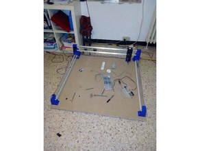 diy cnc plotter a máquina do 3d print model - Mito3D