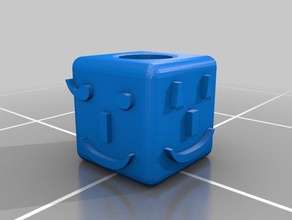 emoji test de la cube 3d l'impression 3d print model - Mito3D