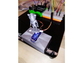 motor servo proyecto 3dx impresión 3d print model - Mito3D