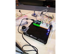 botón pulsador proyecto 3dx la impresión el led 3d print model - Mito3D