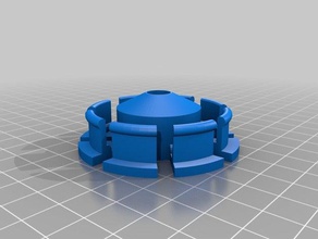 parametrische filament spool-hub 608zz bearing dremel filament-Spule 3d Drucker - Zubehör angepasst 3d print model - Mito3D