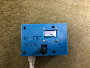dmr hotspot rpi3 batterie lipo de l'électronique dvmega hamradio raspberry pi 3 3d print model - Mito3D