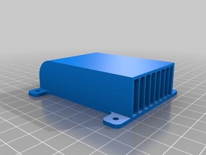 fan kontrol kutusu kapağı geeetech a10 beta test 3d yazıcı parçaları 3d print model - Mito3D
