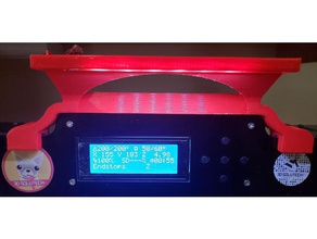anet a8 top mount led strip light 3d printer accessories 3d print model - Mito3D