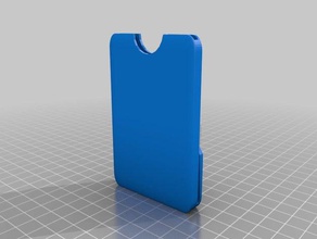slim wallet v1 wip accessori 3d print model - Mito3D
