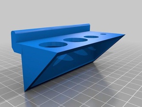 tool holder slatwall 3d printer accessories 3d print model - Mito3D