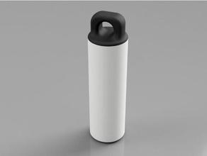 único 18650 bateria titular caso recipientes suporte da 3d print model - Mito3D