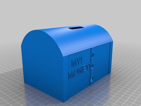 scatola di denaro contenitori 3d print model - Mito3D