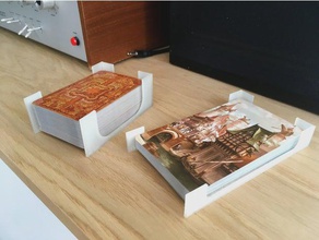 parametrische Karten-deck Halter Spender - Spielzeug Spiel Zubehör card-Inhaber anpassbare 3d print model - Mito3D