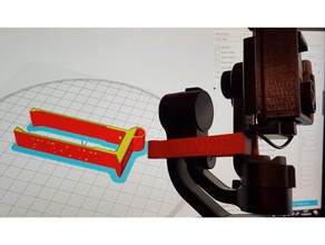 basit bir gimbal klibi 3d baskı 3d print model - Mito3D