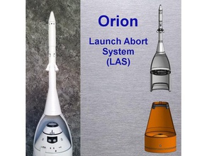 sls orion launch abort system sculptures esa mars model moon nasa rocket science education service module space spacecraft spaceship 3d print model - Mito3D