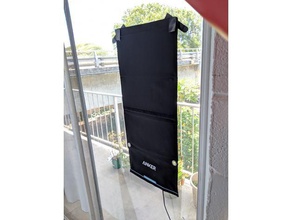 ganchos de la ventana anker panel solar electrónica 3d print model - Mito3D