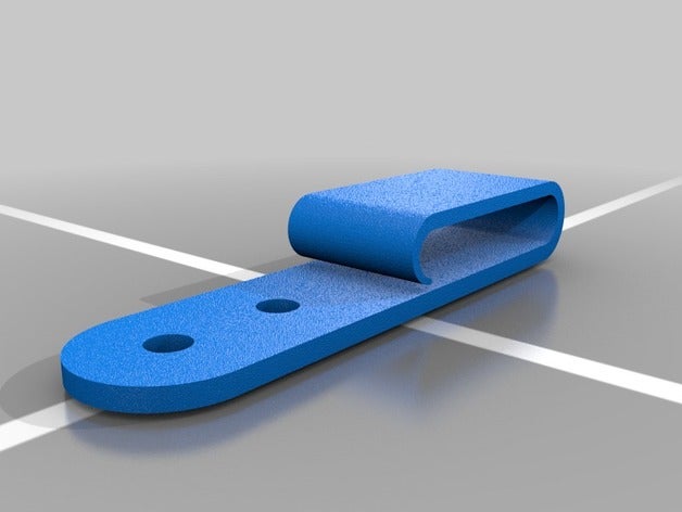 desantis holster belt clip replacement parts 3D print model - Mito3D