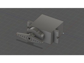 continue servo fs90r modèle l'ingénierie micro 3d print model - Mito3D