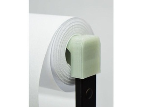 portarrollos de papel trinquete abrazaderas sostener sin fisuras fondo cámara 3d print model - Mito3D